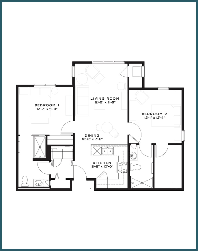 The Michigan Floor Plan