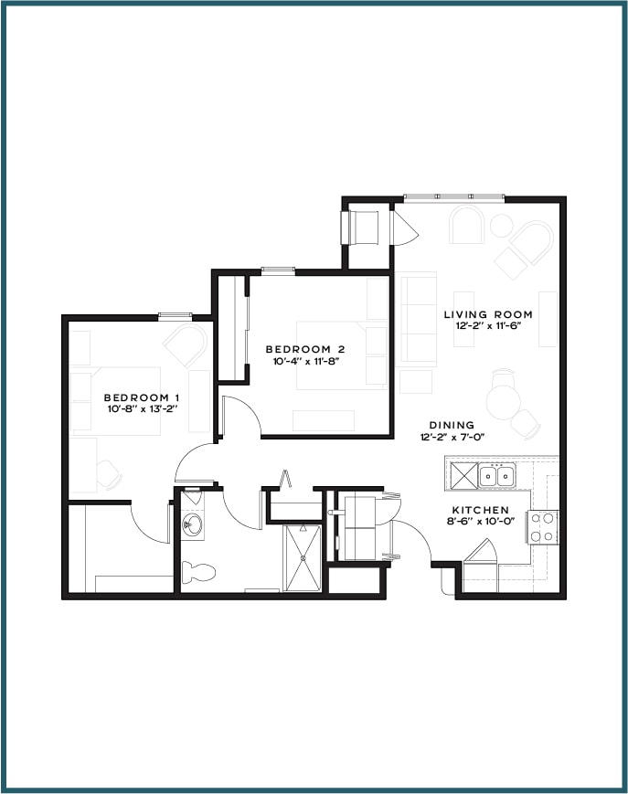 The Oakland Floor Plan